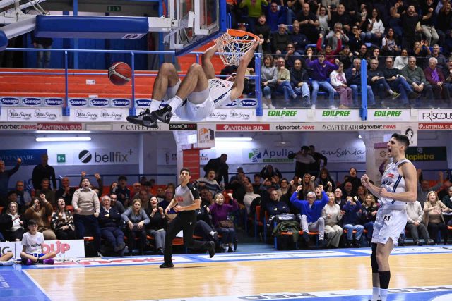 Fortitudo Bologna-Brindisi il posticipo domenicale in diretta RaiSport